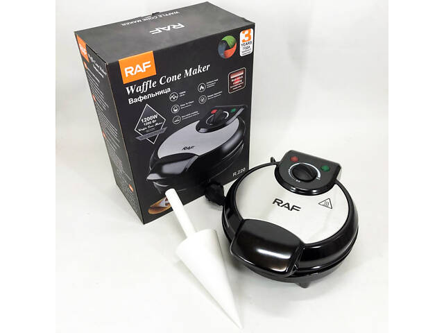 Вафельниця електрична RAF R.220, 1200 Вт з антипригарним покриттям - Фото 17