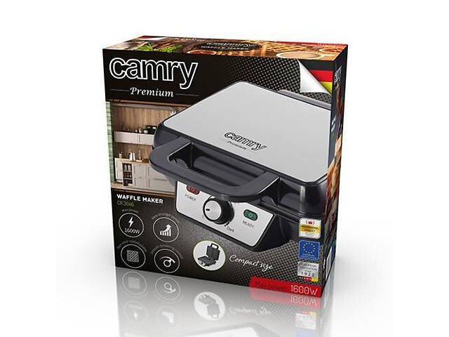 Вафельниця Camry CR-3046 - Фото 3