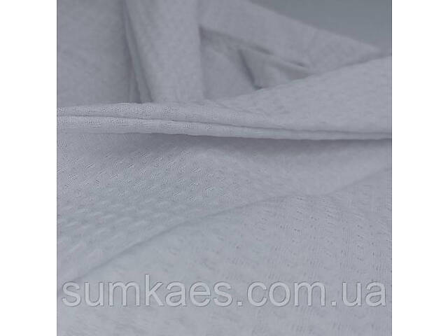 Вафельный халат Luxyart Кимоно размер (46-48) М 100% хлопок белый (LS-0391) - Фото 4
