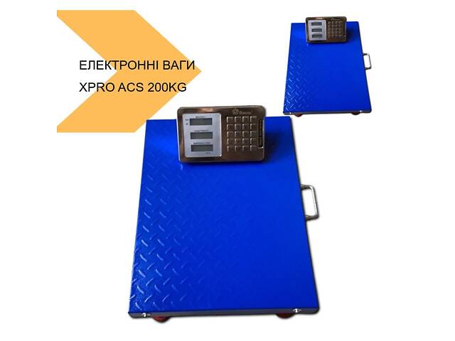 Ваги електронні з WiFi XPRO ACS 200KG 35*45 (42884-ACS 200_1940) - Фото 3