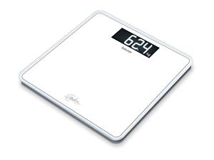 Ваги підлогові Beurer, 200кг, великий дисплей, АААx3 в комплекті, загартоване скло, білий (GS_400_LINE_WHITE)