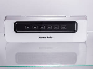 Вакууматор побутовий + 10 пакетів 120 Вт 5 режимів роботи Білий HP-11-18