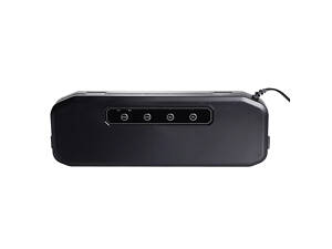 Вакууматор для сухих та вологих продуктів 400 Вт 10 пакетів у комплекті, чорний