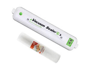 Вакууматор із пакетами Vacuum Sealer E ZWPA-001-green 90 Вт зелений