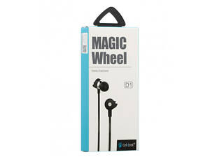 Вакуумные наушники-гарнитура Celebrat D1 Черные