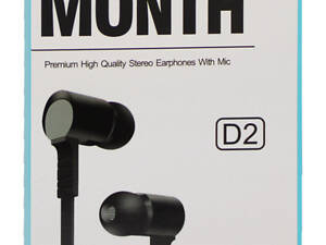 Вакуумные наушники-гарнитура Celebrat D2