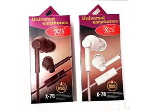 Вакуумные наушники-гарнитура XZS X-70 с микрофоном