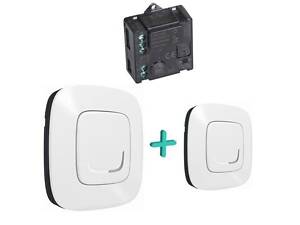Valena Allure with NETATMO. Набір управ. освітленням (мікро.реле + 2 smart-вимикача).Білий
