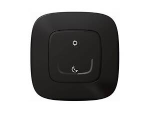Valena Allure with NETATMO. Умный беспроводной сценарный выключатель 'День / Ночь' . Антрацит