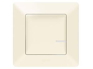 Valena Life with NETATMO. Умный беспроводной выключатель 1-клавишний.Слоновая кость