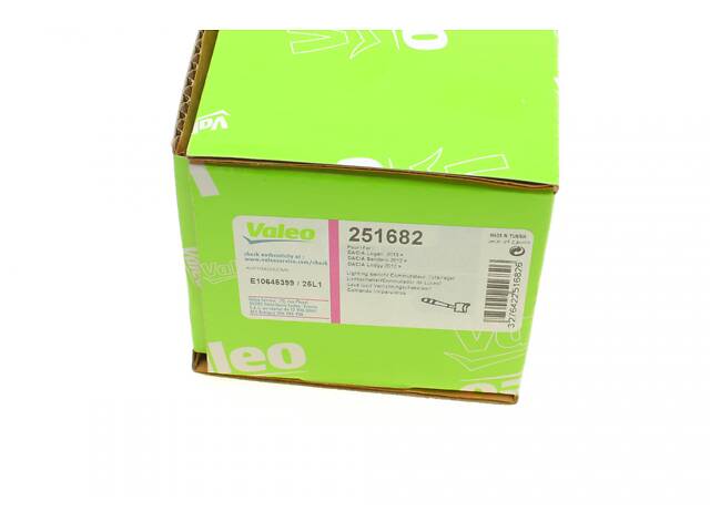 VALEO 251682 Перемикач поворотів Renault Duster/Dokker 10- - Фото 10