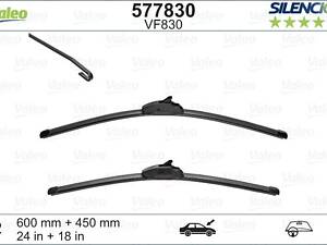 VALEO 577830 Щітки склоочисника (600/450mm) Opel Insignia/Mazda CX-5 11-