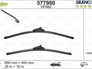 VALEO 577980 Щітки склоочисника (650/400mm) Kia Sportage/Rio/Hyundai Tucson 15-