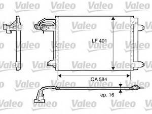 Valeo 817777. Конденсатор (радіатор) кондиціонера