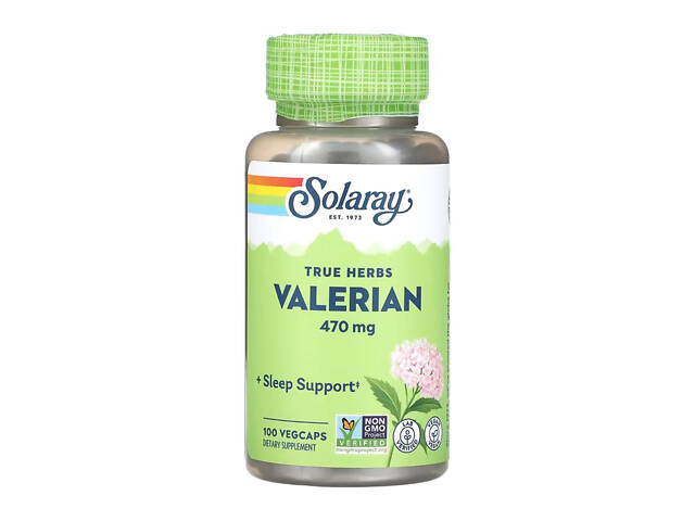 Valerian Root 470mg - 100 vcaps - Фото 1