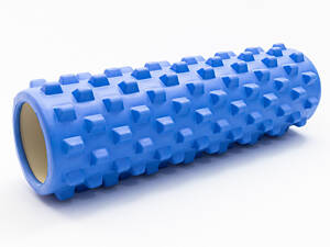 Валик (рол) для фітнесу SNS 45х12см LY1-45 синій