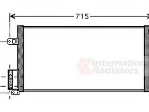 VAN WEZEL 17005310. Конденсатор, кондиціонер