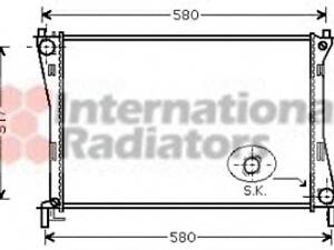 VAN WEZEL 18002325. Радиатор охлаждения