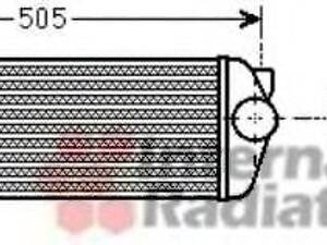 VAN WEZEL 18004443. Радиатор интеркулера