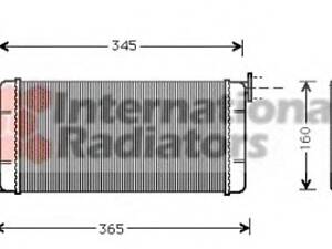 VAN WEZEL 30006109. Радиатор печки