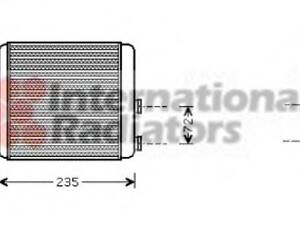 VAN WEZEL 37 00 6321. Радиатор печки