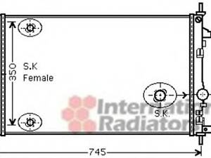 VAN WEZEL 37002473. Радиатор охлаждения