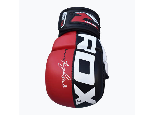 Рукавиці для ММА (Греплінгові рукавички) RDX T6 Plus Rex Red L - Фото 7