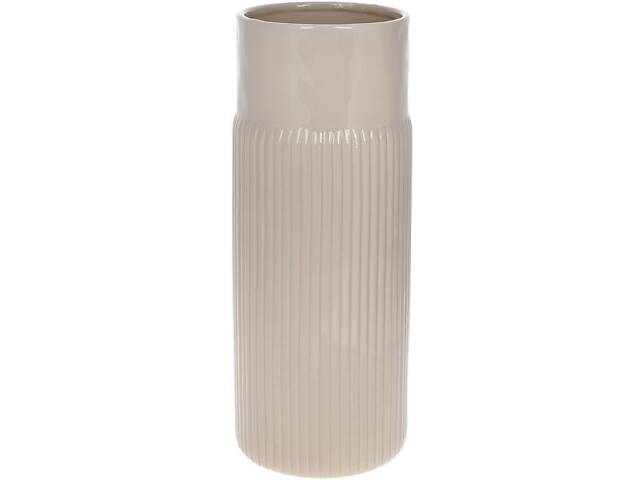 Ваза 12.5x12.5x32см Бежеві візерунки кохання Bona DP118487 - Фото 1