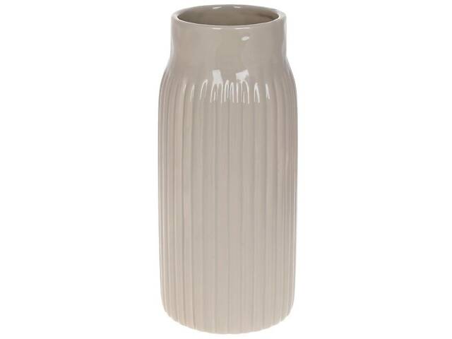 Ваза 12x12x26см Beige Patterns of love Bona DP118489 - Фото 1