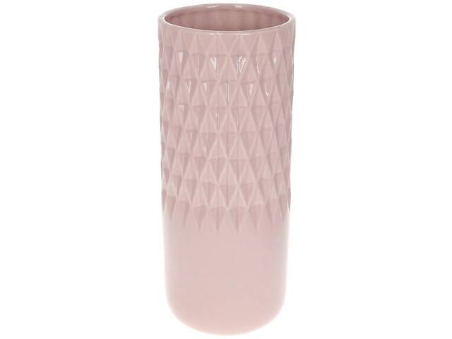 Ваза 12x12x31см Grey Patterns of love Bona DP118482 - Фото 1