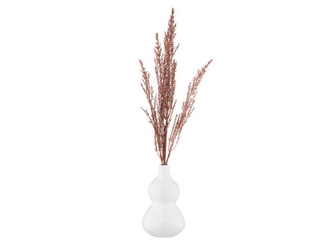 Ваза Ardesto Umbria, 9х14.8см, порцеляна, білий (AR3808W) - Фото 2