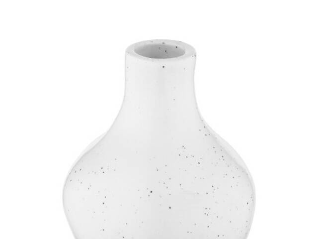Ваза Ardesto Umbria, 9х14.8см, порцеляна, білий (AR3808W) - Фото 3