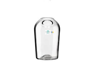 Ваза стеклянная Mazhura Brandy MZ-731412 13х8.5 см