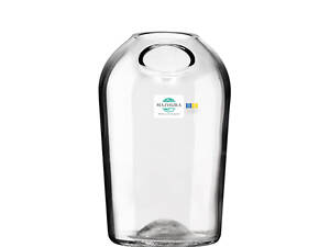 Ваза скляна Mazhura Brandy MZ-731413 15х9.5 см