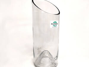 Ваза скляна Mazhura Vine MZ-710797 20х7 см