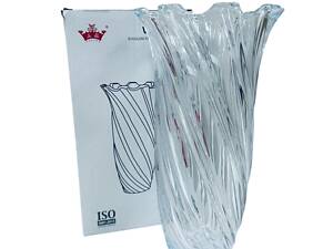 Ваза стеклянная Yujing GlassWare 7607 29,5 см