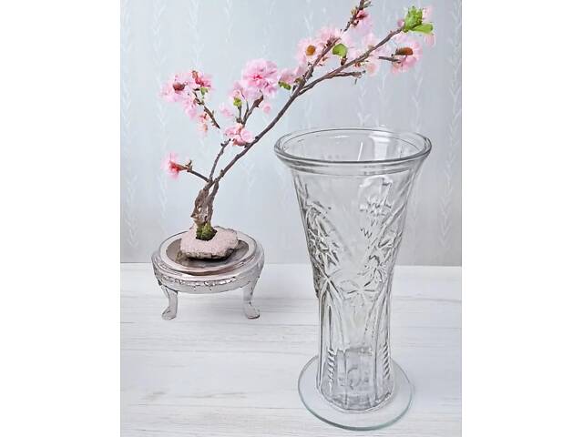 Ваза Vittora Гірський кришталь VT-V-0010 30 см - Фото 1