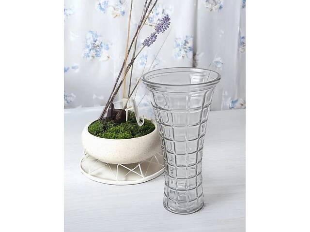 Ваза Vittora Гірський кришталь VT-V-0010 30 см - Фото 4