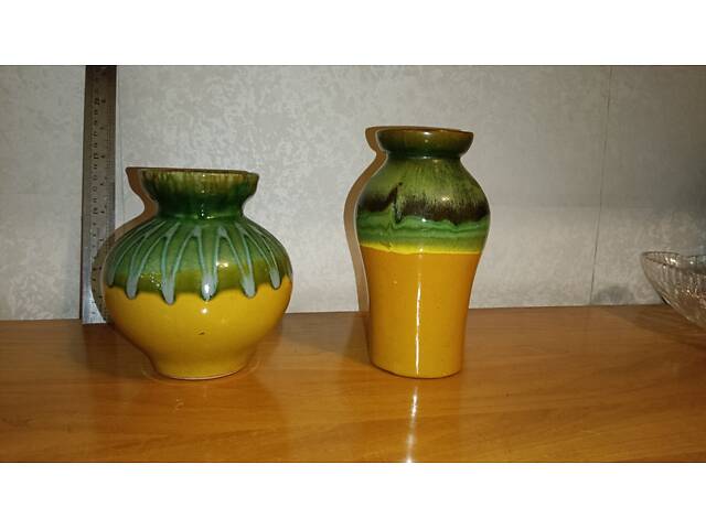 Вазы - васильковская майолика, 2 шт. - Фото 1