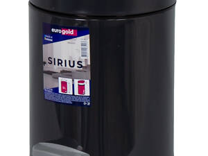 Відро для сміття Eurogold 801205Антрацит 5 л антрацит