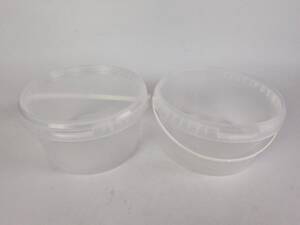 Ведро с крышкой 2.3 л. прозрачное (1 шт)