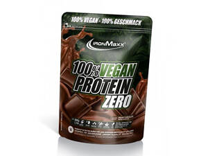 Веган Протеин 100 % Vegan Protein Zero IronMaxx 500г Шоколад (29083016)