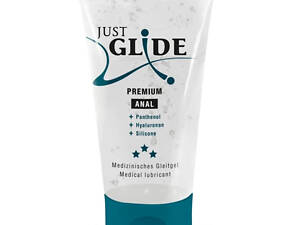 Веганське анальне мастило на силіконовій основі — Just Glide Premium Anal, 50 ml Супер шоп