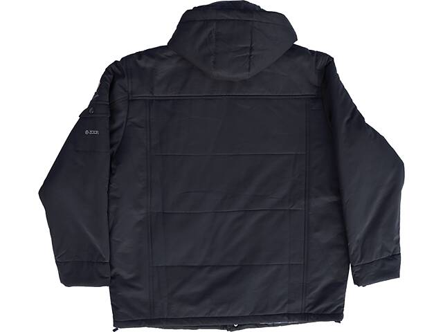 Великий розмір чоловіча куртка єврозима світло-сірого кольору. - Фото 7