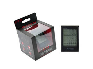 Велокомпьютер Atech 13 функций, беспроводной, черный (13-BV-EL)