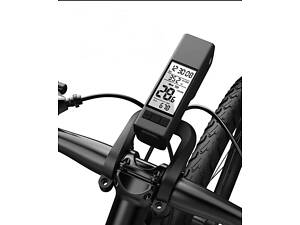 Велокомп'ютер Bicycle 3 в 1 USB+ led, чорний (3201-1)