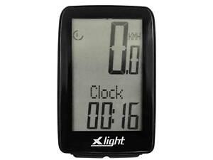 Вело комп' ютер X-light 28 функцій, дротової, чорний (A-L-0086)