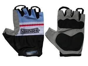 Велорукавиці Sprinter 110-25 синій XL