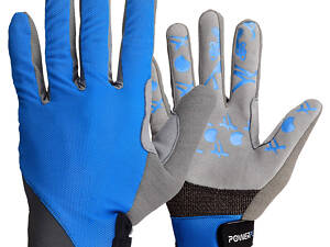 Велорукавички PowerPlay 6566 Сині L