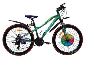 Велосипед AL Spark Hunter 26' рама 14' жемчужно-зеленый (198001)